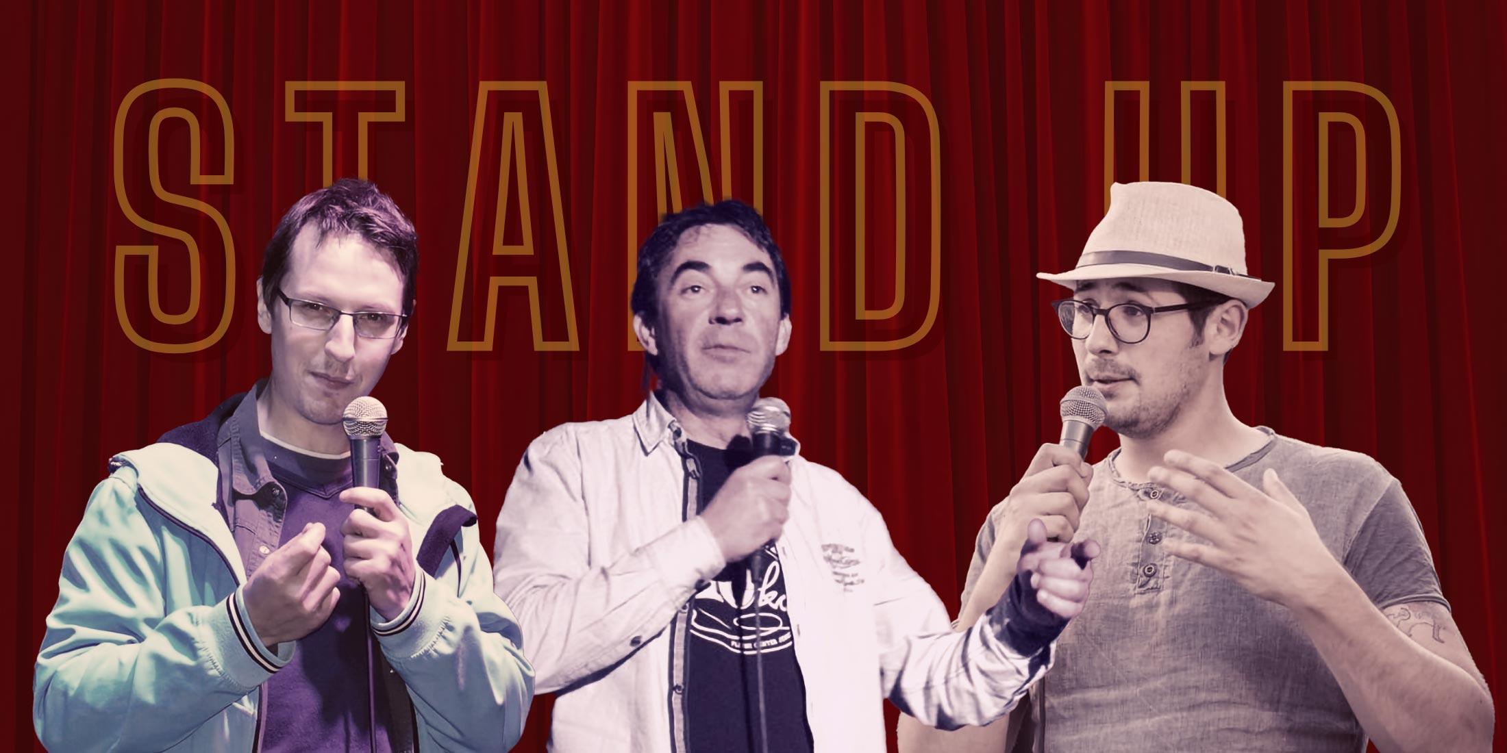 Stand Up – Open mic – Alen Borišek, Dejan Ikovic – Bushi, Anton Pevc…