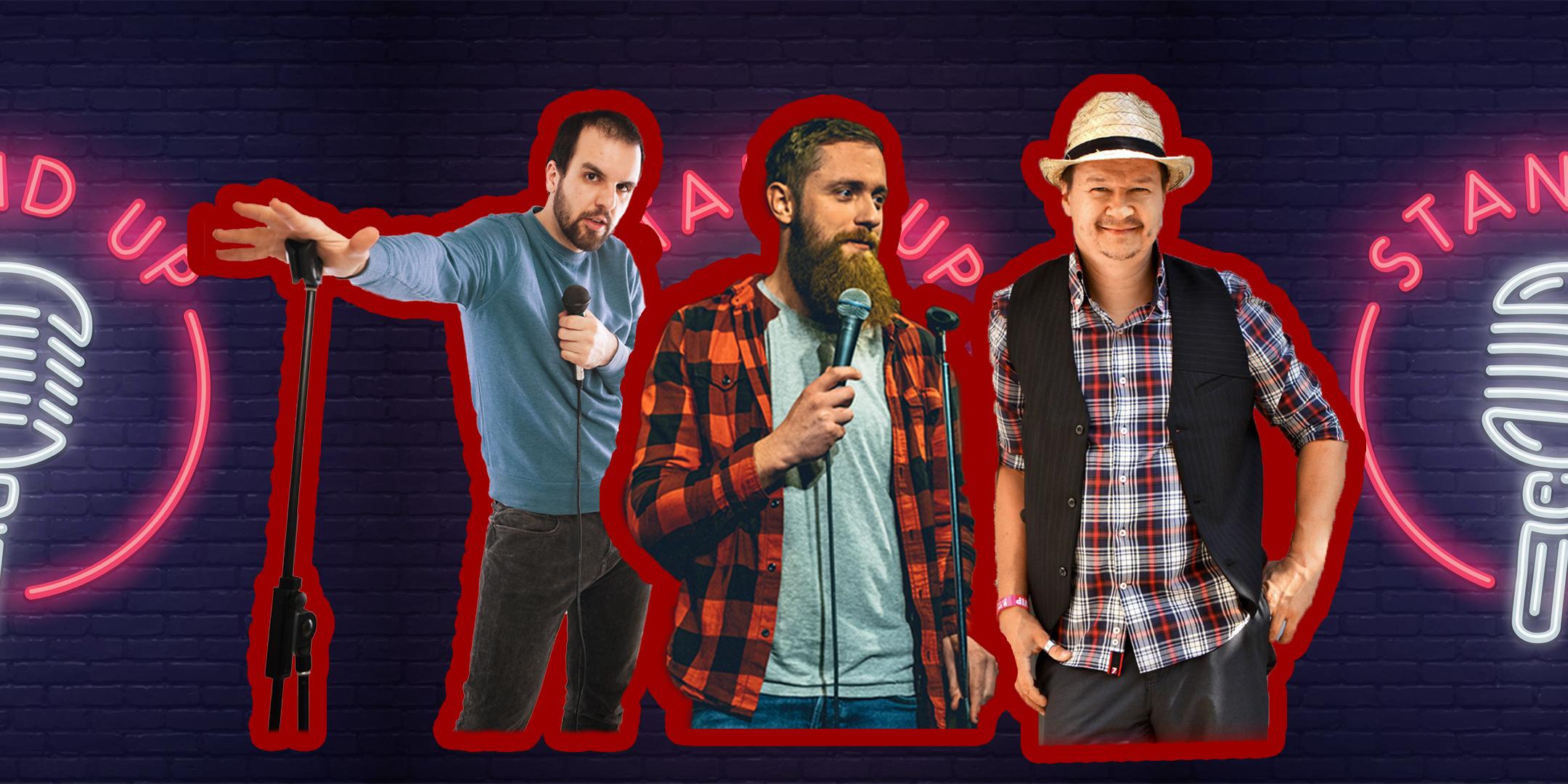 Stand up – Open mic – Džamastagič, Tešky, Gorinšek, Pevc, JDK, Dimitrijević