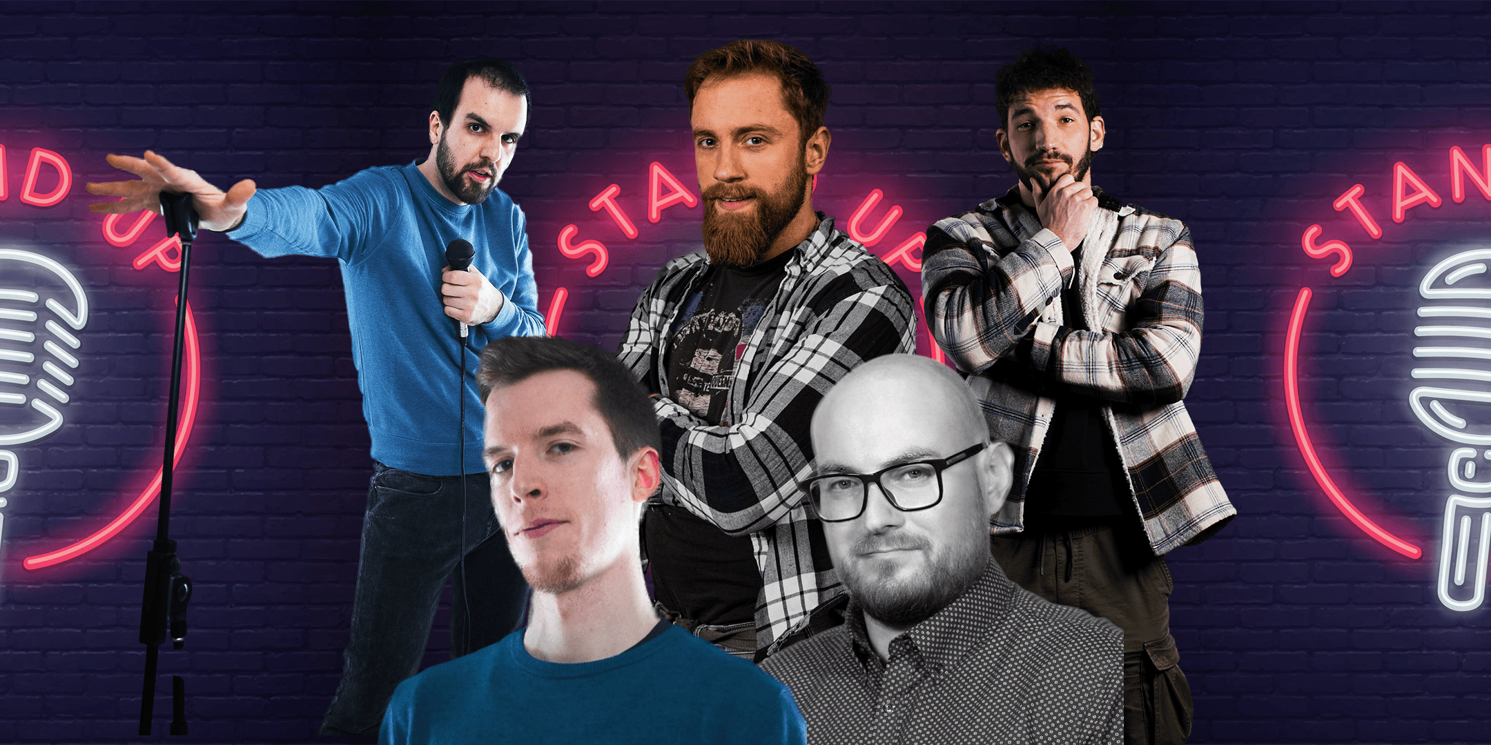 Stand up – Open mic: Gorinšek, Džamastagič, Andrič, Kljenak, Baloh…