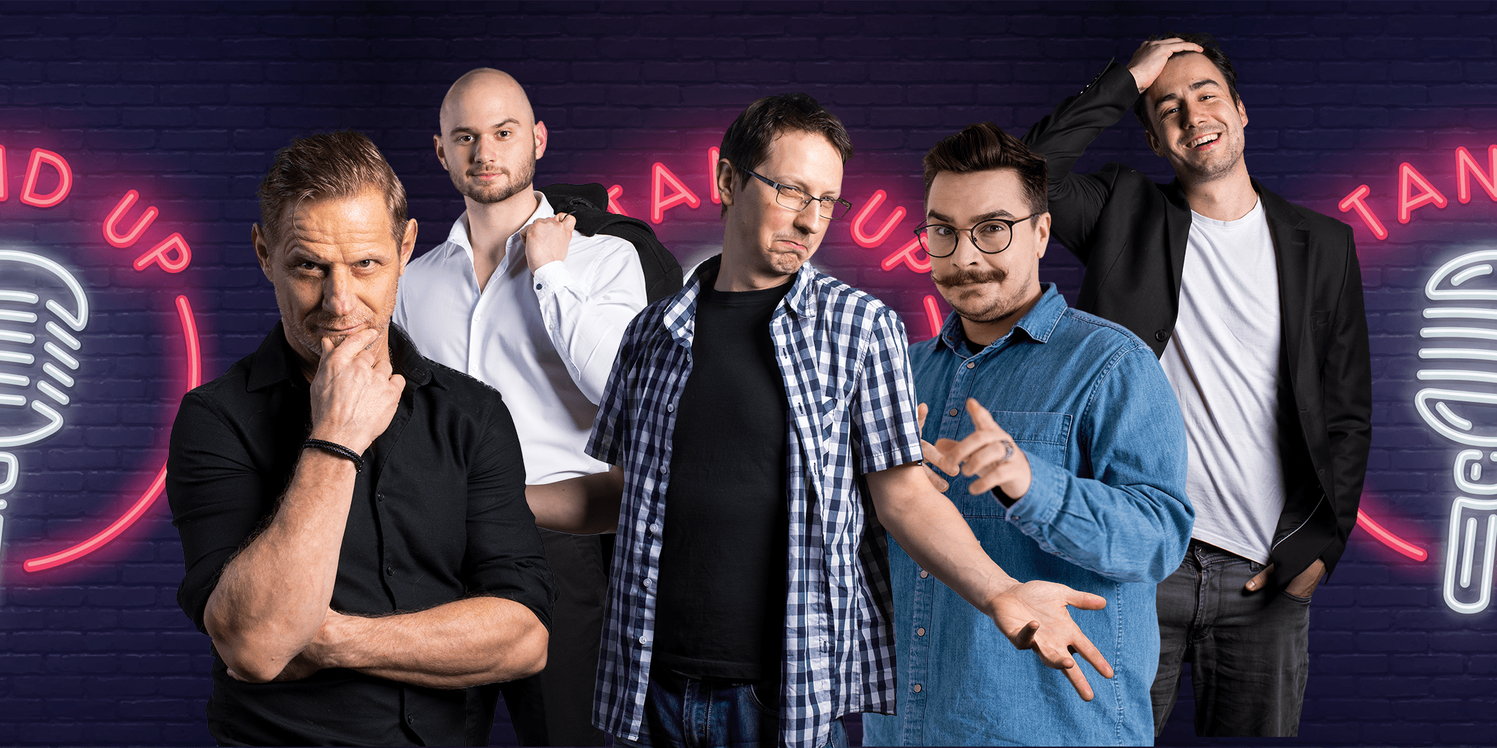 Stand up – Open mic: Borišek, Mastnak, Tešky, Curk, Cunder, BKK, Poredoš