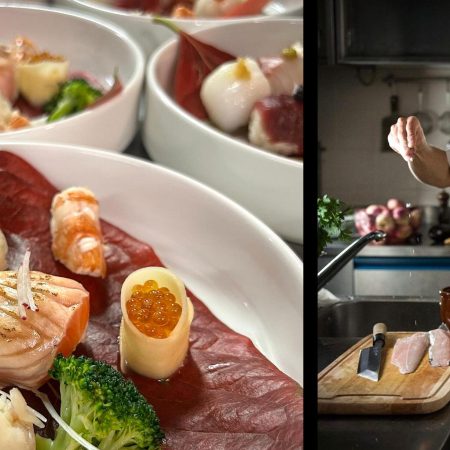 Omakase večerje pri Shinu